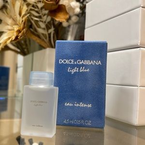 Dolce & Gabbana light blue perfume. 0.15 FL OZ